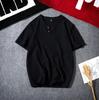 Camiseta masculina de manga curta de linho japonesa de verão, tamanho grande, algodão e linho, meia manga, camiseta fina masculina, atacado