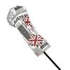 Suministro de fábrica funda de golf UT Hierro Palo de Madera Set Bandera Británica Impresa 4 Piezas Neutro Golf Palo de Madera Set