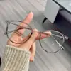 Gafas Antiluz Azul para Miopía con Montura Grande para Caras Grandes, Se Pueden Adaptar con Lentes Graduados, Gafas Elegantes con una Graduación de 600 Grados