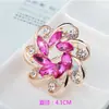Hebilla para Bufanda de Tres Anillas Estilo Coreano Versátil Personalizada Sencilla de Alta Gama Hebilla para Bufanda Cuadrada Grande Hebilla para Chal Accesorios para Bufanda Hebilla