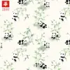 Tela Estampada de Algodón Tencel, Bambú Elegante, Panda, Mariposa Ropa para Niños Vestido, Camisa, Tela para Ropa a Prueba de Mosquitos y Protección Solar