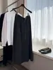 Falda de Punto de Longitud Media de Color Sólido Elástica en la Cintura con Cordón Suave y Delicada Mezcla de Lana Cómoda y Elegante