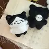 Chaveiro Pingente Gato de Pelúcia Expressivo Popular Boneca Fofa Pingente de Bolsa de Boneca Presente Presente da Moda