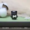 Urso de cabeça tallado em sândalo, vários estilos de urso com laço, contas soltas para pulseira DIY, pingente e acessórios