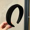 Diadema de punto estilo retro americano de ala ancha, de alta gama, adecuada para frentes amplias, a la moda, versátil para uso diario y para ir al trabajo, pinza para el pelo y accesorio para el cabello
