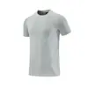 Camiseta Esportiva Masculina Gola Redonda Manga Curta Secagem Rápida Roupas para Caminhada e Montanhismo ao Ar Livre Roupas que Absorvem o Suor Esportes Fitness Corrida Roupas de Secagem Rápida