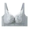 Nuevo modelo otoño e invierno 5525 sujetador para mujer ajustable por el fabricante con parte superior fina y parte inferior gruesa, copa AB, sin aros, soporte lateral para el pecho, sujetador de pestañas