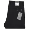Pantalones de lana rectos cálidos para hombre de otoño e invierno, poliéster de lana elástico, sin planchar, antiarrugas, pantalones casuales de negocios para hombre