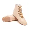 Zapatos de baile de jazz de caña alta, zapatos de práctica de baile, botas de jazz para adultos con suela suave, zapatos de baile de ballet, zapatos de baile moderno para hombres y mujeres de cuero