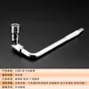 10/13/18/19 piezas Llave de vaso tipo L hexagonal exterior traje combinado para reparación de automóviles herramienta de llave hexagonal multifuncional