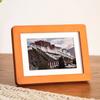 Suporte de Mesa Redondo em Madeira Maciça para Exibição de Fotos, para Impressão de Fotos e Criação de Álbuns, 6 Polegadas, 7 Polegadas, Moldura de Alta Qualidade para Montagem A4/A3