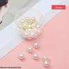 ABS de alto brilho imitação pérola artesanal DIY material acessórios colar joias não-porosas contas soltas cross-border venda quente
