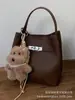 Bolsos Pequeños Populares de Este Año para Mujer en Otoño e Invierno Retro 2025 Nuevo Bolso de Hombro Cruzado Bolso Mensajero Bolso Cubo