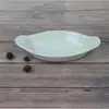 Vajilla de Cerámica, Platos Simples Totalmente Blancos, Vajilla para el Hogar, Platos de Cena con Color Bajo Cubierta, Juego de Vajilla de Estilo Occidental para Hotel de Alta Gama