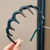 Faixa de Cabeça com Coroa Alta Feminina 2026 Novo Estilo Presilha de Cabelo Feminina Diária para Uso Externo Faixa para Lavar o Rosto Antiderrapante Prendedor de Cabelo Pressionador de Cabelo Laço de Cabelo Acessórios de Cabelo
