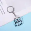 Chaveiro de Cachorro com Linha de Desenho Pingente de Bolsa de Acrílico Porta-Chaves de Casal Foto DIY Pequeno Presente Caseiro