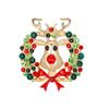 Broches de Natal Europeus e Americanos, Muletas, Alces, Flocos de Neve, Bonecos de Neve, Árvores de Natal, Guirlandas, Sinos, Botas, Broches, Boutonnières