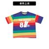 Ropa de Danza Urbana para el Día del Niño Verano Traje Hip-Hop para Niños Manga Corta Ropa de Práctica de Danza Jazz para Niñas Ropa para Actuación de Jardín de Niños