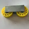 Accesorios Alimentador Máquina de Cartón Rueda Solar de Poliuretano Rueda Alimentadora Rueda de Presión Máquina Ranuradora Rueda de Goma Rodillo con Anillo de Goma