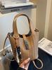Cesta de Verduras Cubo Bolso Pequeño de Mano para Mujer 2025 Otoño Nuevo Estilo, Bolso Cruzado de Hombro Elegante y con Estilo para el Trabajo