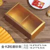 2/4/6/8 Caja de Regalo Transparente Engrosada Esmerilada para Pastel de Luna de Mediados de Otoño Caja de Empaque Crujiente de Yema de Huevo con Bolso