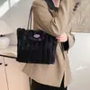 Bolso de Hombro de Peluche Gran Capacidad Bolso de Mano para Debajo del Brazo Bolso para Mujer 2024 Moda Viaje Diario Bolso de Hombro Casual para Mujer