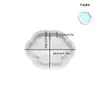 Molde de silicona para bandeja de frutas epoxy DIY transfronterizo, plato ovalado, bandeja de almacenamiento de amor, plato de frutas de flor de nube