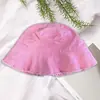 Sombrero de Pescador Estilo Japonés con Borde Deshilachado y Logo Personalizado para Mujer, Sombrero de Sol de Verano, Sombrero Casual, Sombrero de Cubo con Ala Deshilachada, Plegable y Lavable