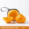 Set de Té de Viaje Naranja Suerte Taza de Té Rápida Portátil Equipo para Beber Té al Aire Libre Camping Set de Té Kung Fu