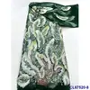 Vestido Moderno Francés Bordado con Lentejuelas Vestido de Boda Tela de Encaje Lentejuelas Nupciales Tela de Encaje