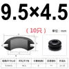Ranura Ensanchada Tipo Elevado Silicona Doble Cara Bobina Protectora de Cable Salida de Cable Anillo de Goma Silicona Anillo Protector de Cable Resistente a Altas y Bajas Temperaturas Anillo de Sellado