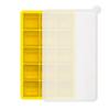 Venda quente da Amazon forma de gelo de silicone 15 cavidades Molde de cubo de gelo bandeja de gelo para alimentos complementares congelados doméstico Cubo de gelo Caixa de gelo