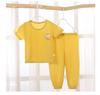 Trajes de Manga Corta para Niños, Pantalones de Verano para Bebés, Ropa de Verano para Niñas, Pijamas de Seda Helada para Bebés, Ropa para el Hogar para Niños Pequeños y Medianos