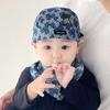 Gorro de bebé primavera y otoño fino para bebé niño y niña de algodón puro otoño e invierno gorro pirata pañuelo para recién nacido gorro fetal lindo