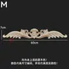 Dongyang Tallado en Madera Estilo Europeo Calcomanía Accesorios para Muebles Flores para Puertas de Madera Tallado Fino Calcomanías para Puertas de Gabinete Flores para Cabeceras Calcomanías de Madera Maciza Decoración