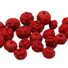 Diretamente do Fabricante: Contas Espaçadoras Flor de Lótus Cinábrio, Contas em Formato de Nuvem para Pulseiras e Colares, Acessórios para Joias DIY Atacado