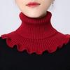 Cuello Postizo Cuello Protección Cuello Nuevo Otoño e Invierno Cortavientos Cuello Tejido Cálido Cuello Coreano Todo Fósforo Protección Columna Cervical Suéter
