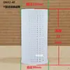 Filtro Transparente para Tubo Pph PPR Instalação Rápida Soldagem a Quente Resistente à Corrosão Ácido e Alcalino Filtro Removível Tipo Y