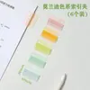 Clips de Índice Creativos y Coloridos Pegatinas de Índice para Clasificación de Archivos Clips Marcadores de Página Multifuncionales Fijador de Alto Valor Estético