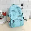 Mochila Nueva Ligera de Moda para Estudiantes Bolsa Escolar de Gran Capacidad Bolsa Escolar para Estudiantes Mochila Sencilla de Uso Diario de Moda