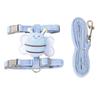 Arnés de Tracción para Gatos Chalecos Perro Pequeño Bichón Paseo Cuerda para Gato Correa Linda para Gato Mascota Anti-escape Cuerda para Gato