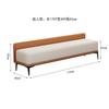 Taburete de cama moderno simple, banco creativo para dormitorio, taburete ligero de lujo para el hogar, puerta, taburete para cambiarse los zapatos, taburete largo para sofá