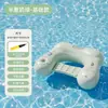 Sofá Aquático Inflável Transfronteiriço para Adultos com Toldo Removível, Assento Flutuante para Parque Aquático, Boia de Grande Flutuabilidade