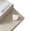 Pinza para el pelo de oso linda estilo coreano de PVC, Accesorio para el flequillo estilo vintage para mujer, Pinza pequeña para el lateral del pelo