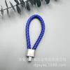 Cordón Trenzado Colorido Colgante de Dibujos Animados Accesorio Correa Corta de Muñeca Cordón Multifuncional Universal para Unidades USB, Llaves y Fundas de Teléfono