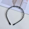 Headband dos homens na moda dos homens cabelo invisível pressionando para trás headband Coreia do Sul lavagem do rosto esportes faixa de cabelo de volta cabeça cabelo sem costura pressionando feminino