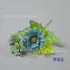 Galho de hibisco tecido de seda arranjo de flores de peônia acessórios planta em vaso artificial cenário cocar hanfu corsage DIY decoração de caixa de flores