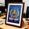 Tangka pintado a mano de la Deidad Amarilla de la Riqueza, Obra de Arte Premium Nepalí de Manjushri, el Rey de la Riqueza, Pintura Decorativa para Entrada de Oficina