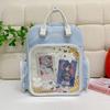 Bolsa de Dor de Alto Valor Bolsa de Grande Volume de Alimentos Estudantes do Ensino Fundamental Feminino Mochila Portátil de Grande Capacidade Japonesa Mochila Leve para Estudantes