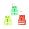 Colgante Reflectante de PVC Chaleco Reflectante para Estudiantes Llavero Mochila Nocturna Película Impermeable Reflejo Duradero